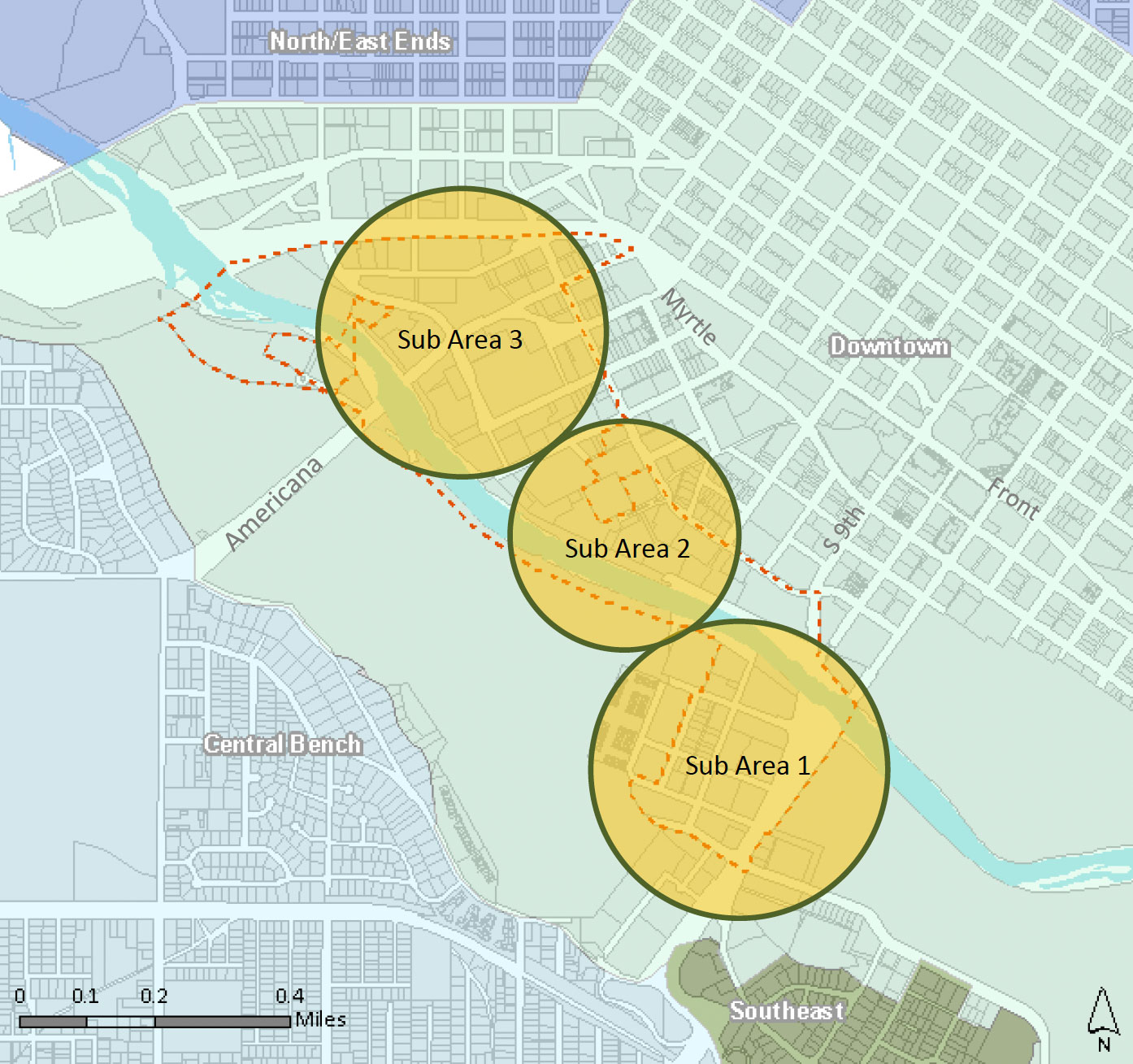 Proposed Shoreline District Map